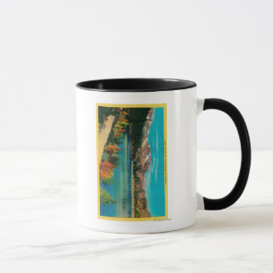 Caneca Lago no condado alto de SierraMono, CA june