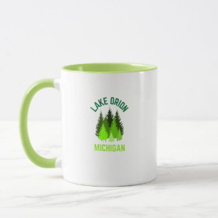 Caneca Lago Orion Michigan Hometown Coffee Mug