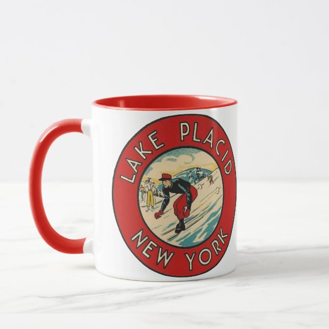 Caneca Lago Plácido, Nova Iorque - (Esquerda)