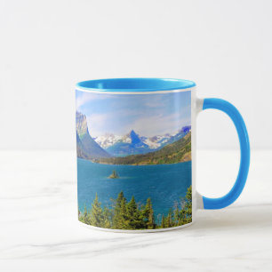Caneca Lago st. Mary, parque nacional de geleira, Montana