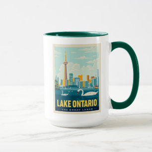Caneca Lagos excelente   Lago Ontario