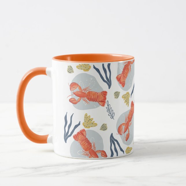 Caneca Lagosta de Lagosta Crustacean Beach Dólares (Esquerda)
