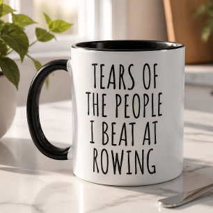 Caneca Lágrimas das Pessoas que Eu Derrotei no Esporte de