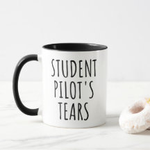 Lágrimas de Pilotos Estudantes Humor de Aviação En