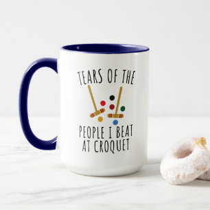 Caneca Lágrimas Divertidas das Pessoas que Eu Derrotei no