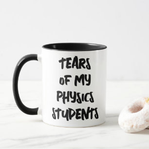 Caneca Lágrimas Dos Meus Alunos De Física Física Engraçad