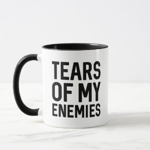Caneca Lágrimas Dos Meus Inimigos