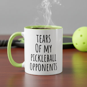 Caneca Lágrimas Dos Meus Oponentes De Pickleball