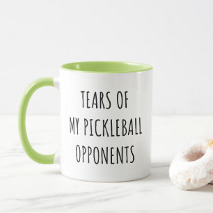 Caneca Lágrimas Engraçadas dos Meus Adversários de Pickle