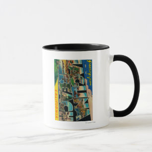 Caneca Laguna Beach, Califórnia - grandes cenas da letra