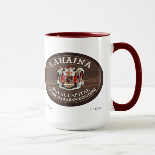 Caneca Lahaina - Capital Real do Reino do Havaí
