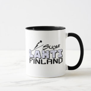 Caneca Lahti Finlândia mugs - escolha estilo e cor