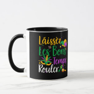 Caneca Laissez Les Bons Temps Rouler Mardi Gras