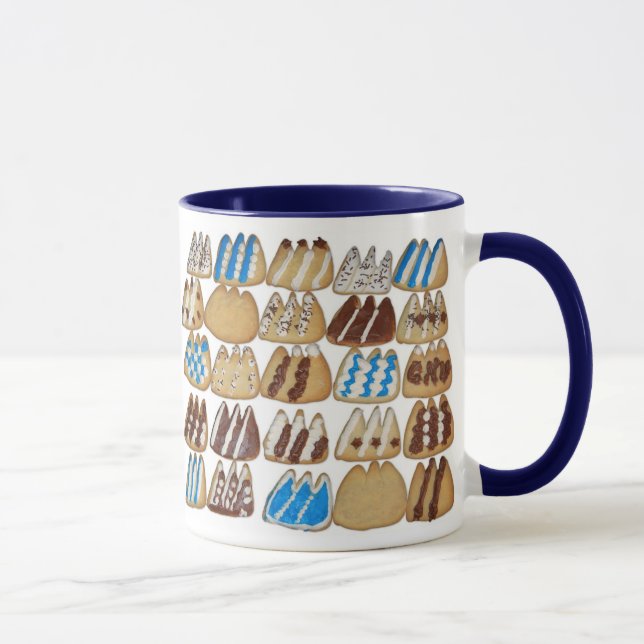 Caneca Lama do café com biscoitos cozidos (Direita)
