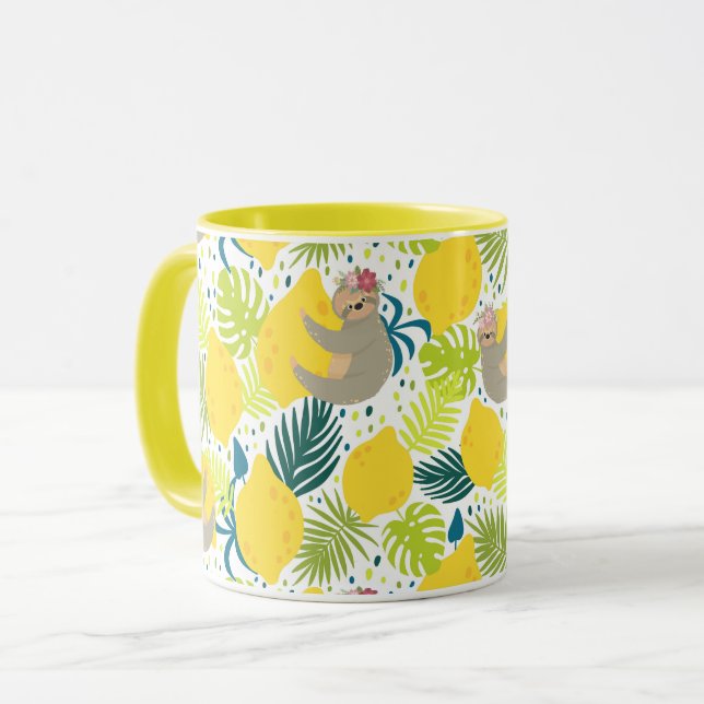 Caneca Lama Tropical Bonita (Frente Esquerda)