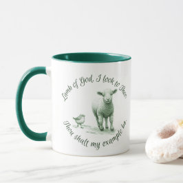 Caneca Lamb of God I Look to The Hymn Lyric