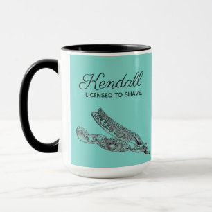 Caneca Lâmina reta esterlina