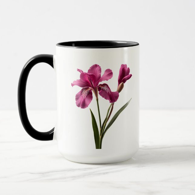 Caneca Lâmina rosa bonito (Esquerda)