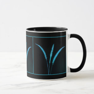 Caneca Lâminas azuis