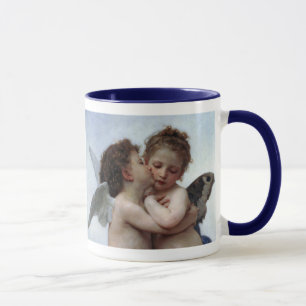 Caneca L'Amour e Psyché, Enfants - William Bouguereau
