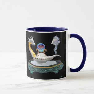 Caneca Lâmpada de Cerâmica Mágica de Dragão Fantasia Artí