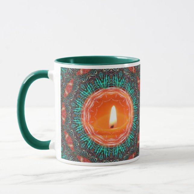 Caneca Lâmpada fractal (Esquerda)