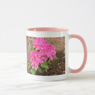 Caneca Lâmpadas bonito cor-de-rododendron