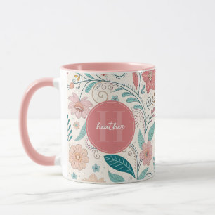 Caneca Lâmpadas brancas de flores brancas