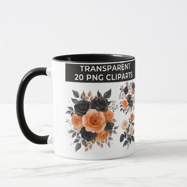 Caneca Lâmpadas e Copas (Esquerda)