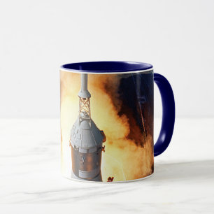 Caneca Lançamento do Foguete do Pouso Lunar da Apollo 11 
