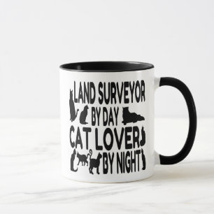 Caneca Land Surveyor ama gatos
