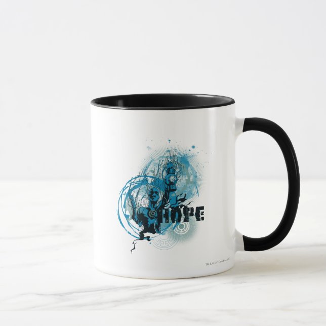 Caneca Lanterna Azul Gráfico 3 (Direita)