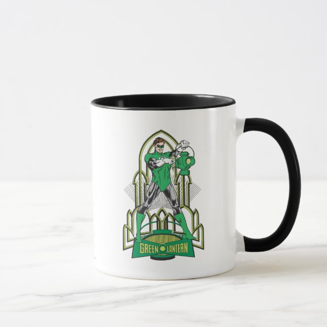 Caneca Lanterna Verde com Letras (Direita)
