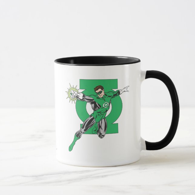 Caneca Lanterna Verde e Símbolo (Direita)