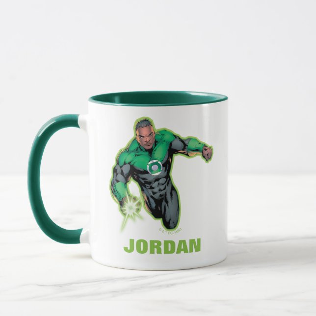 Caneca Lanterna Verde John Stewart (Esquerda)