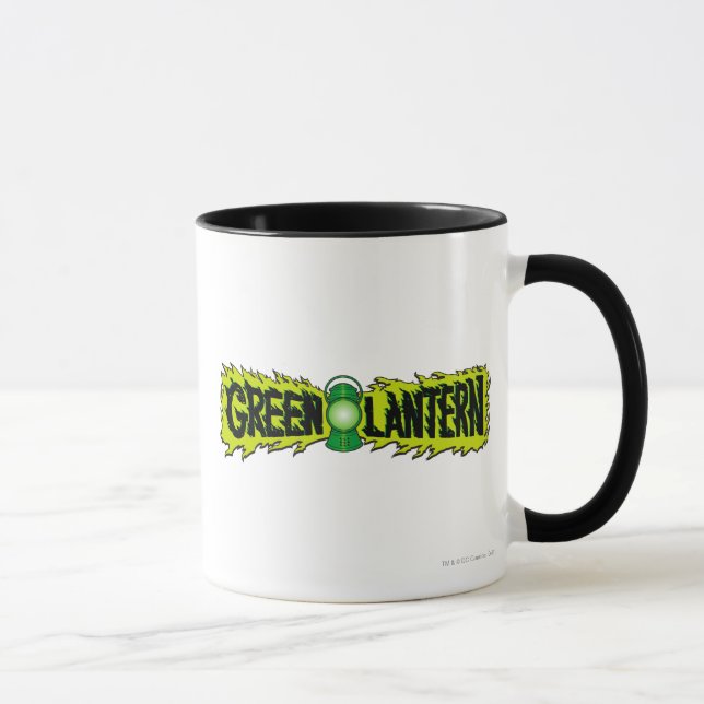 Caneca Lanterna Verde - Lanterna Brilhante 2 (Direita)