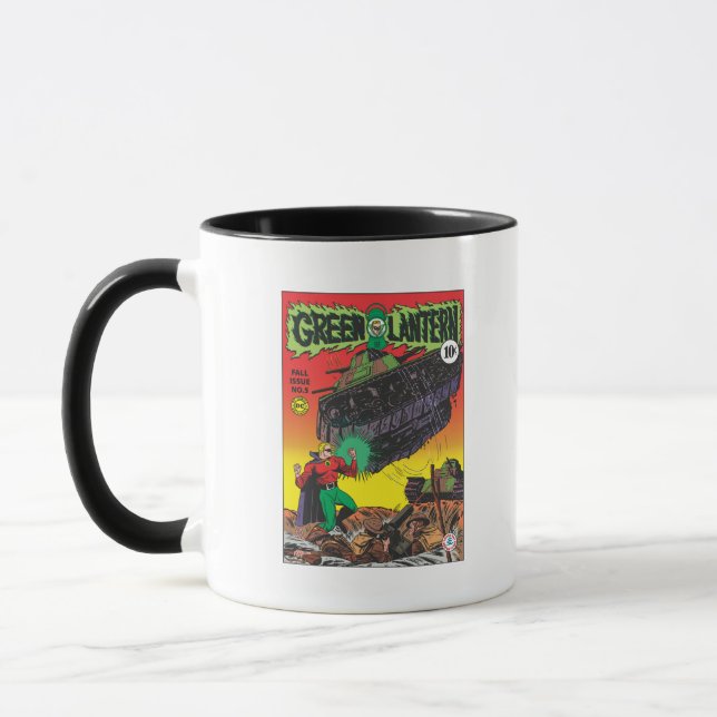 Caneca Lanterna Verde nas trincheiras (Esquerda)
