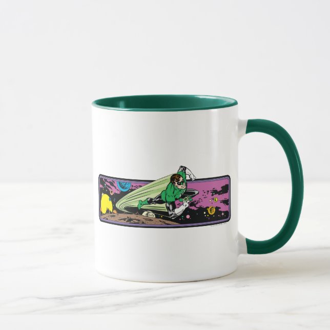 Caneca Lanterna Verde no Espaço (Direita)