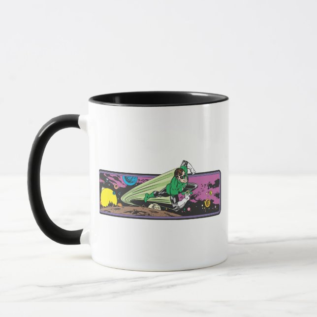 Caneca Lanterna Verde Raça Pelo Espaço (Esquerda)