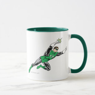 Caneca Lanterna Verde Voa à Direita