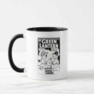 Caneca Lanterna Verde vs Sinestro, Preto e Branco