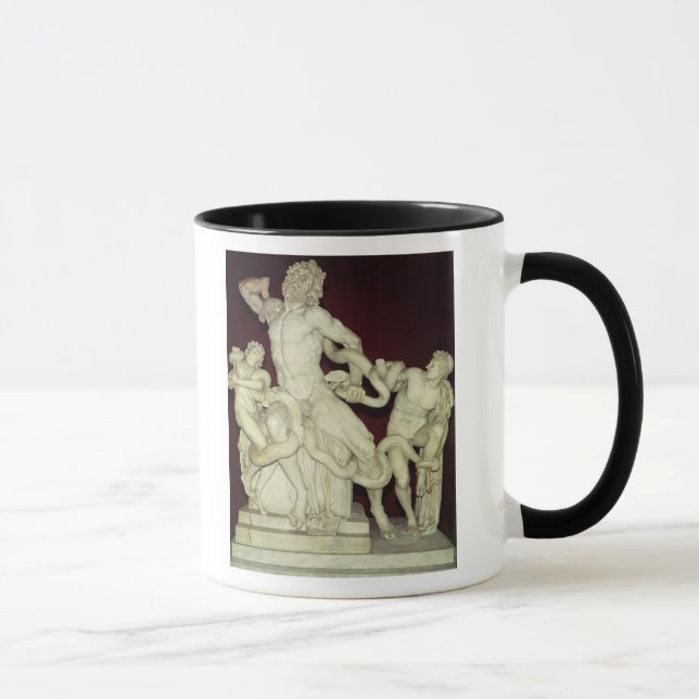 Caneca Laocoon, original Hellenistic, século I (Direita)