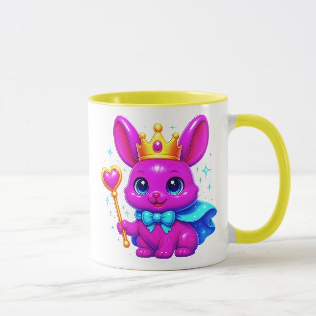 Caneca Lapin cape et couronne  (Direita)
