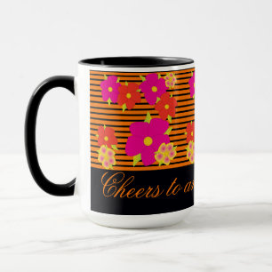 Caneca Laranja Mug Anima Um Dia Incrível