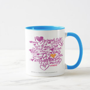 Caneca Laranja/roxo dos grafites