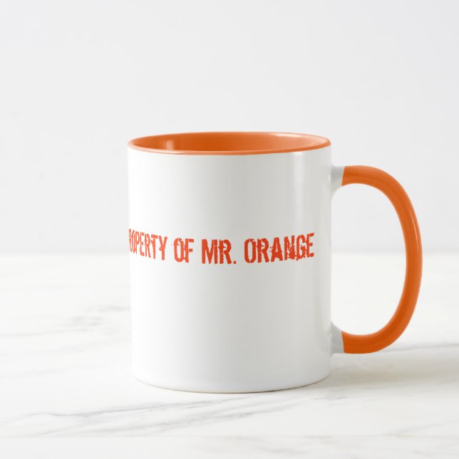 Caneca Laranja você contente (Direita)