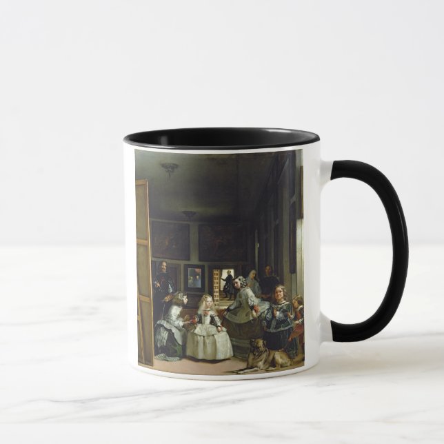 Caneca Las Meninas ou família de Philip IV, c.1656 (Direita)