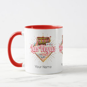 Caneca Las Vegas Nevada Estados Unidos Cassino Vintage EU