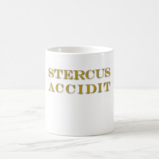 Caneca Latin da frase (Centro)