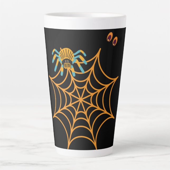 caneca latina trendy black spider (Frente)